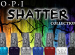 Web Banner for O.P.I. Shatter collection