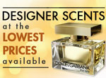 Web Banner for Designer Scents